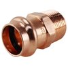 Copper Press By Tmg 3/4 in. x 3/4 in. Copper Press x MPT Male Adapter XPRMA34